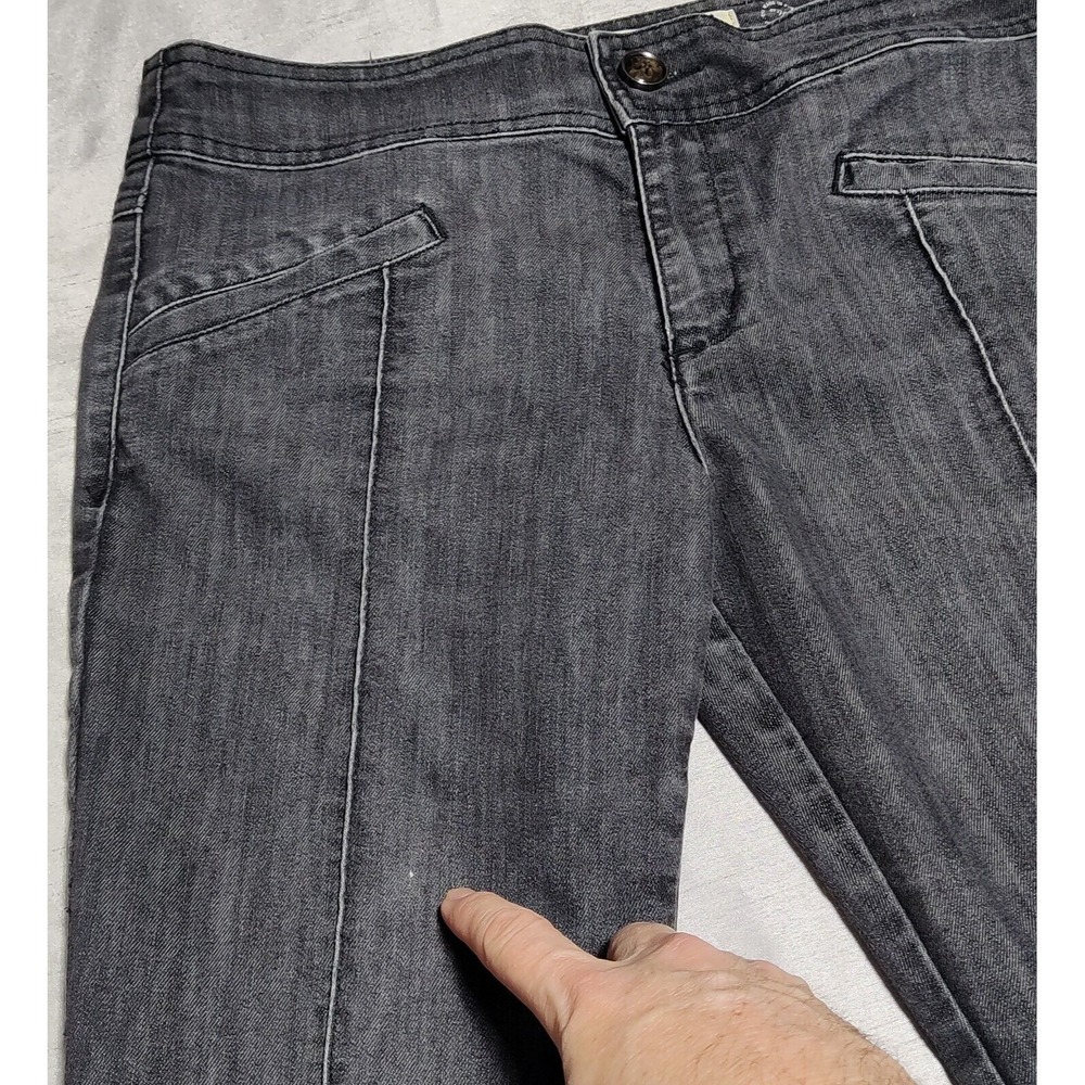 DAUGHTERS OF THE LIBERATION Women Size 32X31 Charcoal Denim Jeans READ - Picture 15 of 16